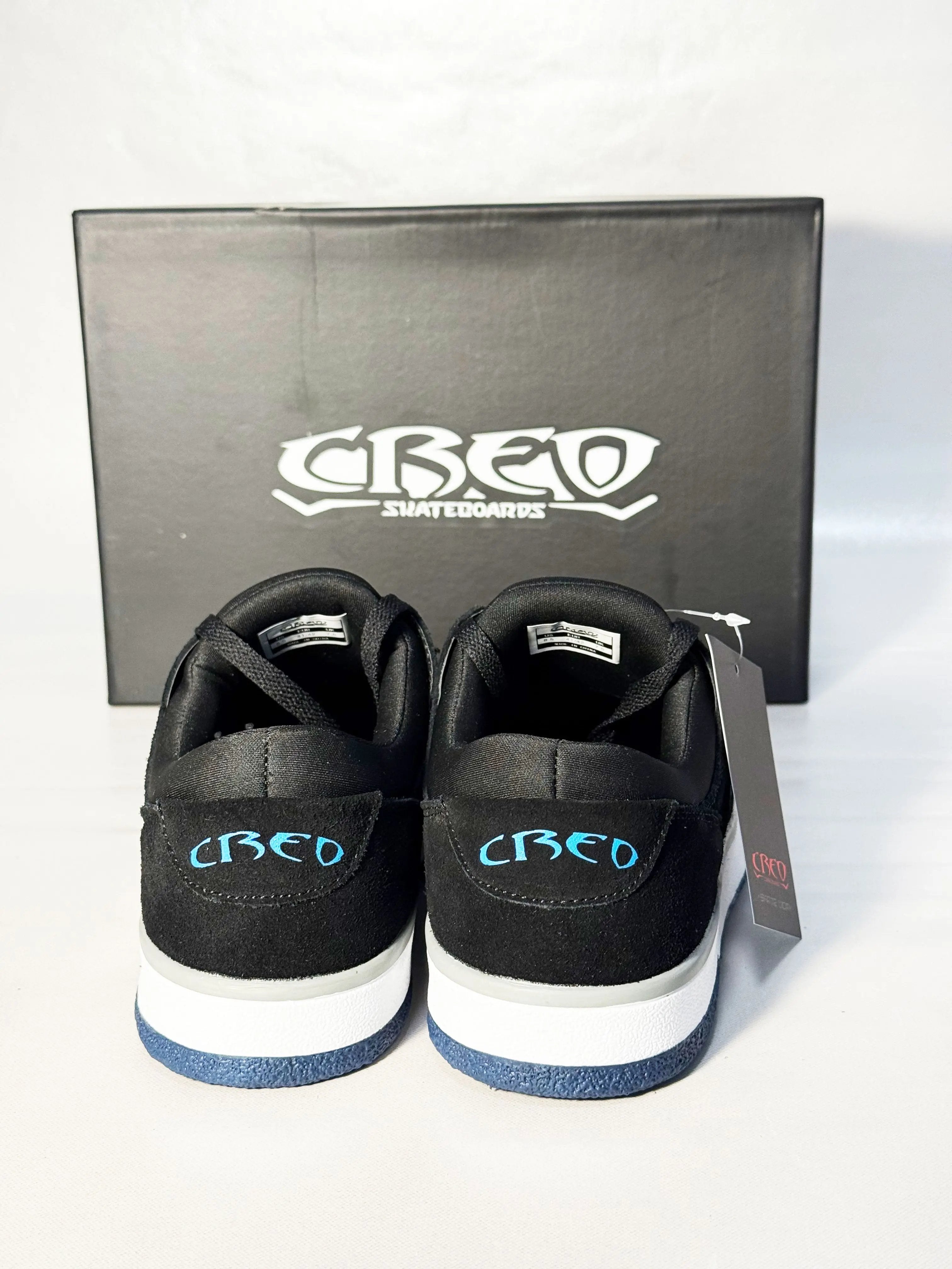 Linea First-black-scarpe da skate Creo skateboards