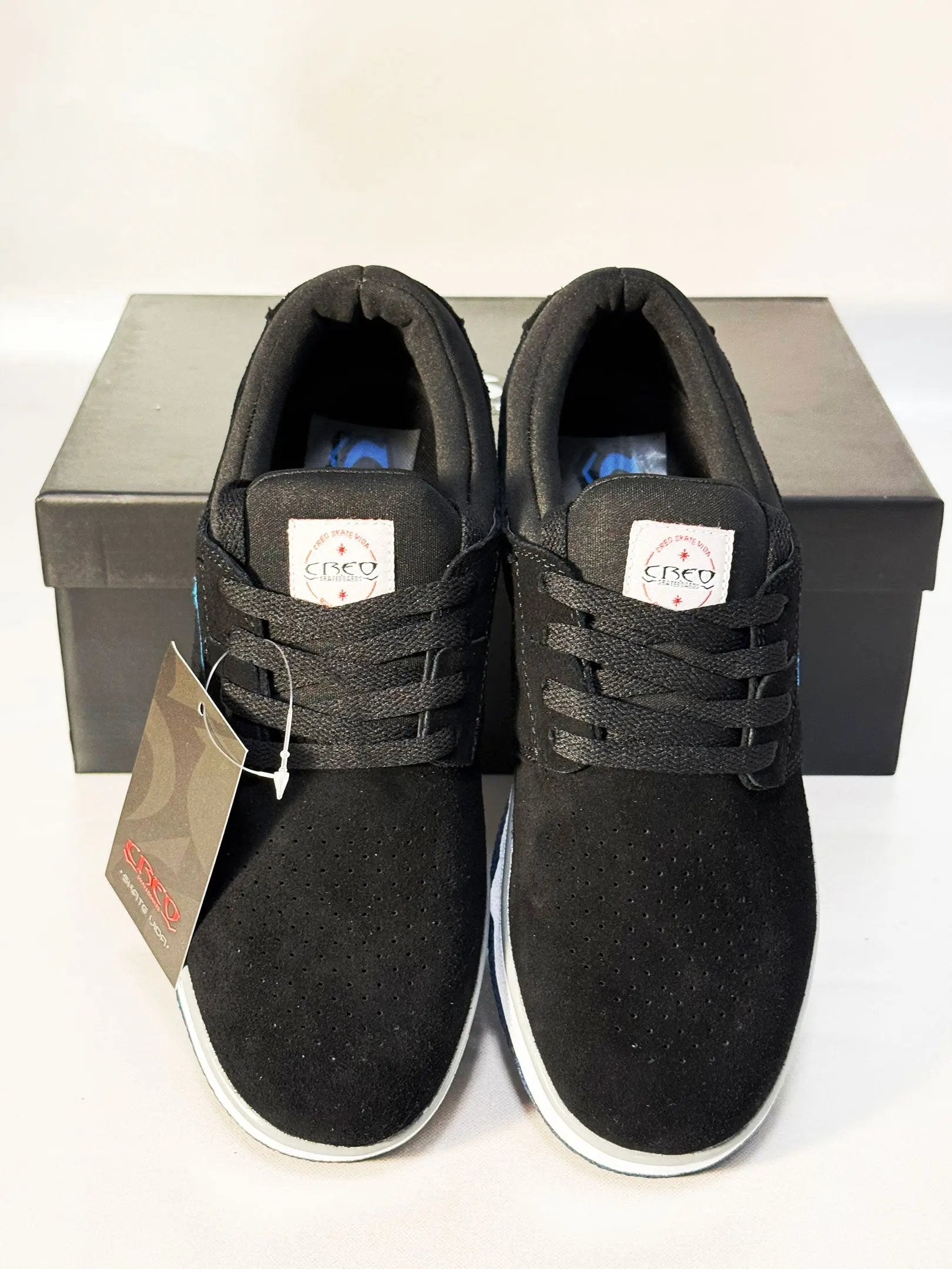 Linea First-black-scarpe da skate Creo skateboards