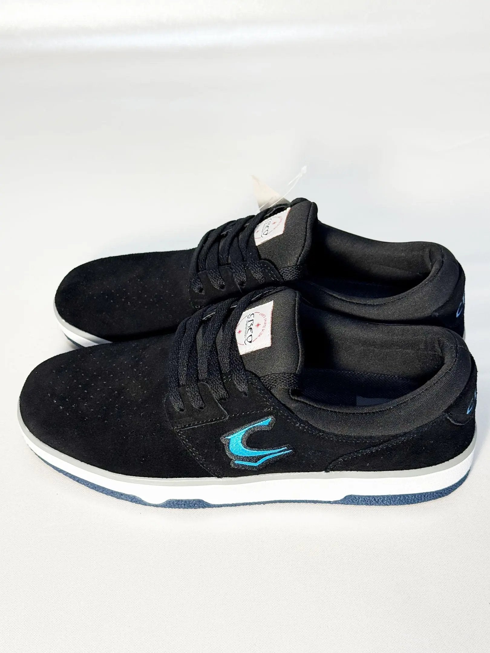 Linea First-black-scarpe da skate Creo skateboards