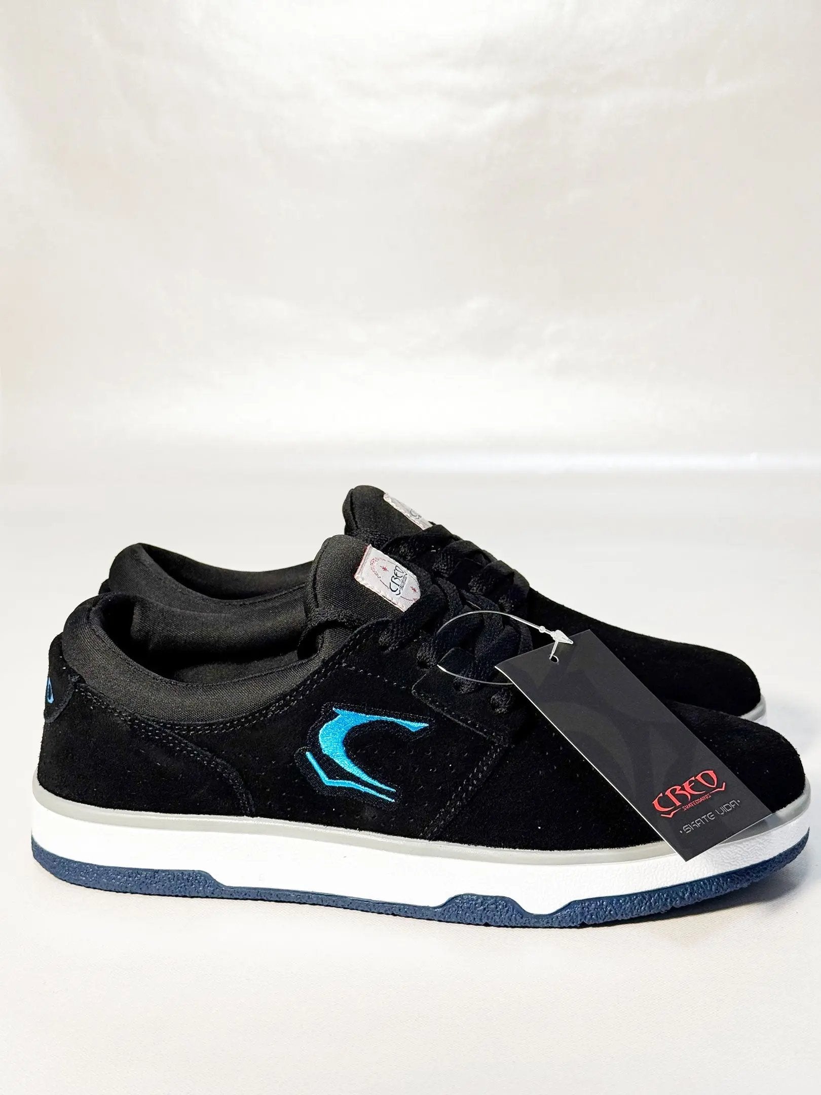 Linea First-black-scarpe da skate Creo skateboards